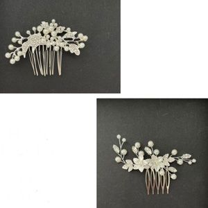 Beautiful silver sparkle hair pieces for bride, bridesmaids